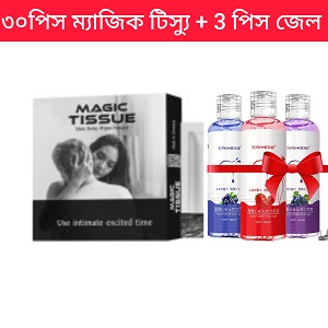 T04 Magic Tissue 30pcs & 3pcs gel